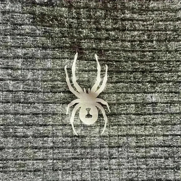 Spyder Men’s Textured Lightweight Knit T-Shirt Short Sleeve Grey Size Small NWT - Picture 7 of 7